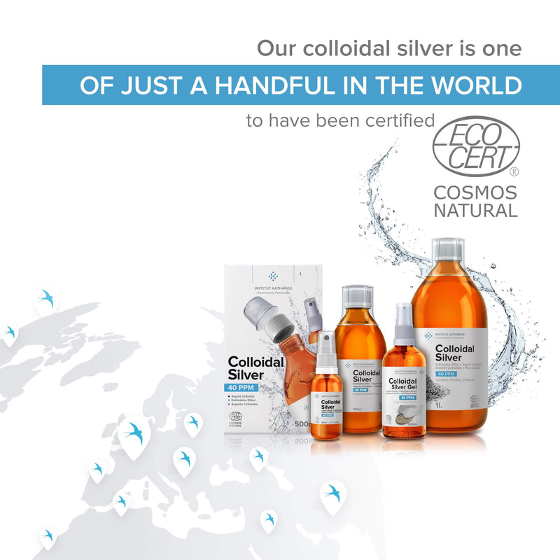 Premium Colloidal Silver Spray 40 PPM 30ml ? 100% Natural ? Superior Concentration, Smaller Particles = Better Results ? Certified by 3 Independent Laboratories ? Choose a Specialist - BeesActive Australia
