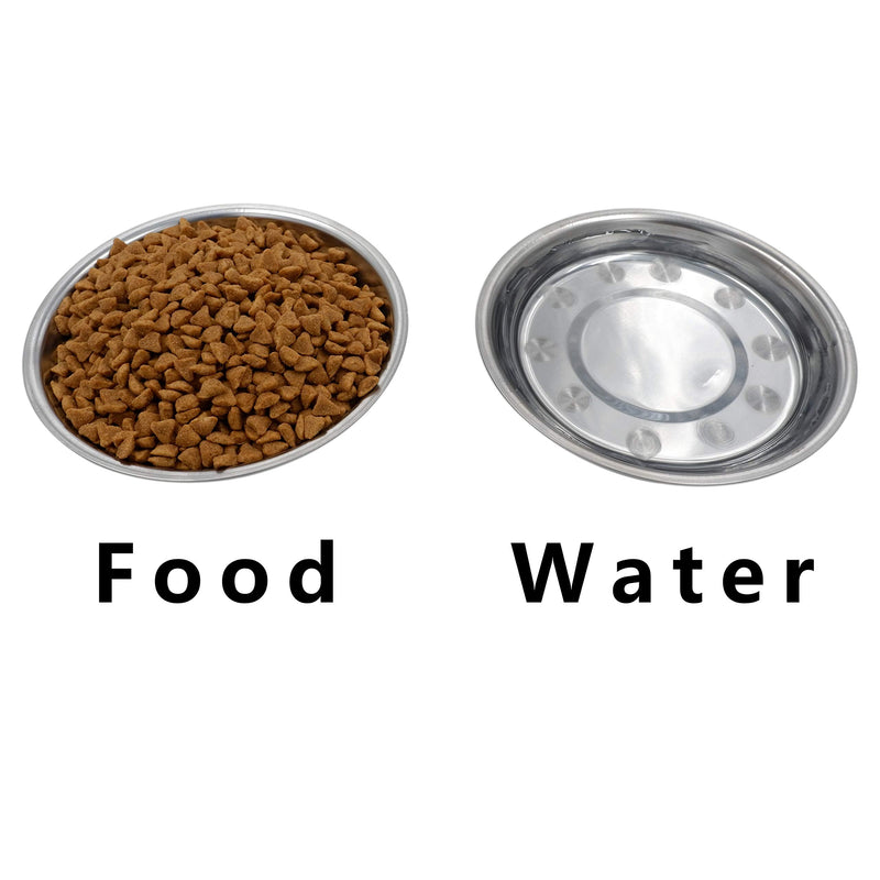 Forest Guys Dog Bowls Cat Bowls Stainless Steel Bowls Stainless Steel Dish 5-Pack - BeesActive Australia