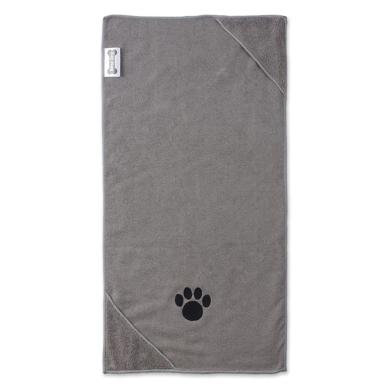 Bone Dry Absorbent Microfiber Drying Set 15x30" Gray - BeesActive Australia