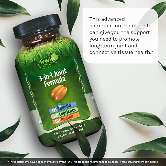 3-in-1 Joint Formula, 90 Soft Capsules - BeesActive Australia