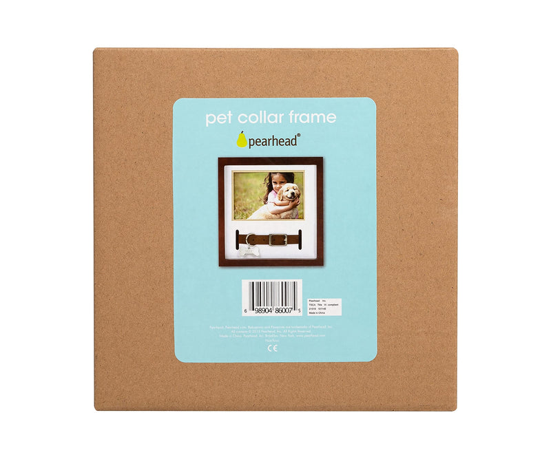 Pearhead Pet Collar Keepsake Picture Frame Espresso Collar Frame - BeesActive Australia