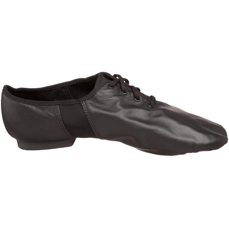 [AUSTRALIA] - Sansha Tivoli Lace-Up Leather Jazz Shoe 18 Women/16 Men Black 