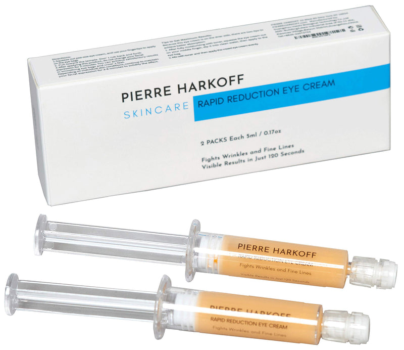 Pierre Harkoff Rapid Reduction Eye Cream - tightens up the skin and smooths over wrinkles like makeup - BeesActive Australia