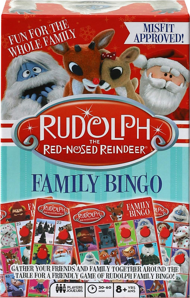 [AUSTRALIA] - Aquarius Rudolph The Red Nosed Reindeer Family Bingo, Multicolor 