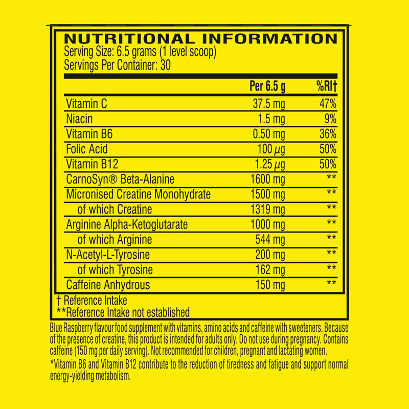 C4 Original Beta Alanine Sports Nutrition Bulk Pre Workout Powder for Men & Women | Best Pre-Workout Energy Drink Supplements | Creatine Monohydrate | ICY Blue Razz | 30 Servings Icy Blue Raspberry 30 Servings (Pack of 1) - BeesActive Australia