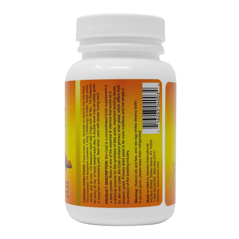 Nickers Bio Coat Concentrated Biotin Supplement - 3 oz - BeesActive Australia