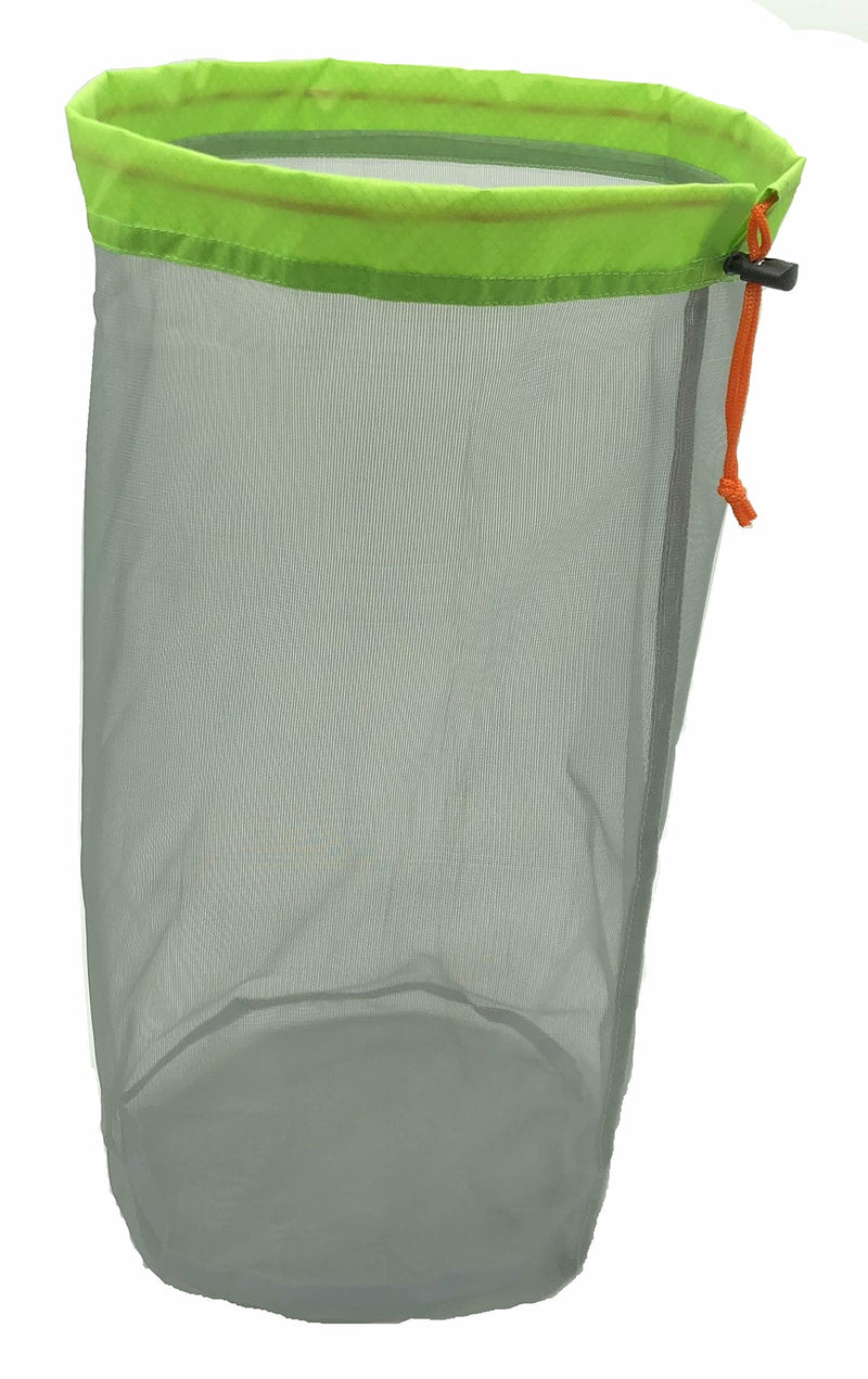 Stuff Sack Set of 3 Lightweight Nylon Mesh Drawstring Storage Bag for Travelling Hiking - BeesActive Australia