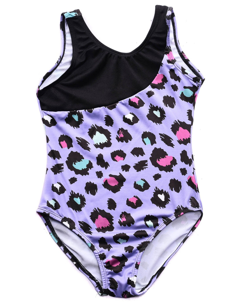 Rosdeer Little Girls' One-piece Dancing Tumbling Tank Gymnastics Leotard 2-12Years 8-9Years（140） Purple - BeesActive Australia