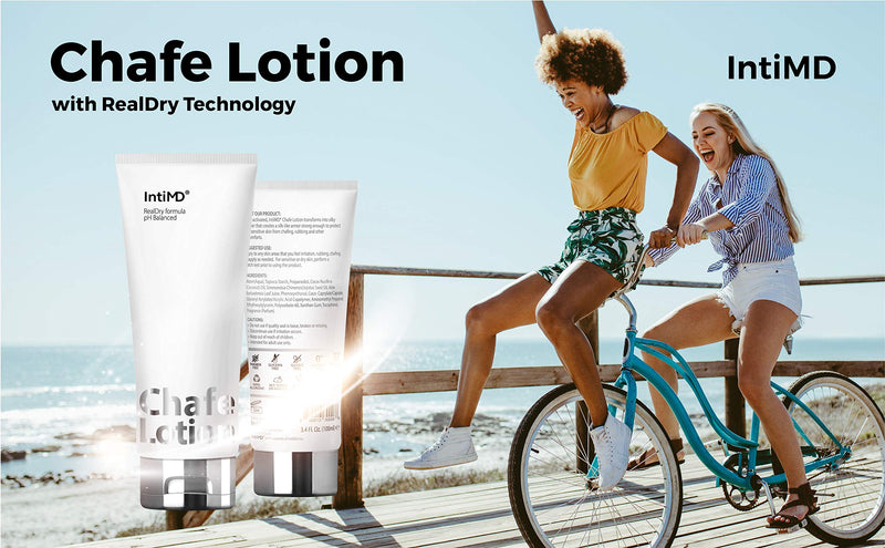 Chafe Lotion by Coochy Plus RealDry formula Anti-Chafe Cream Protect Sensitive Skin from Chafing, Rubbing, Friction for Inner Thighs, Under Breasts, Underarms, Shoulders Running Cycling - BeesActive Australia
