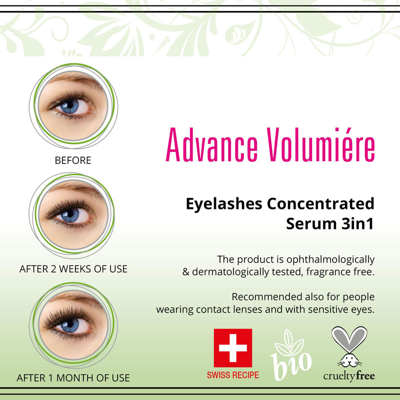 Eveline Eyelash Growth Activator Concentrated Serum 3 In 1 Advance Volumiere - BeesActive Australia