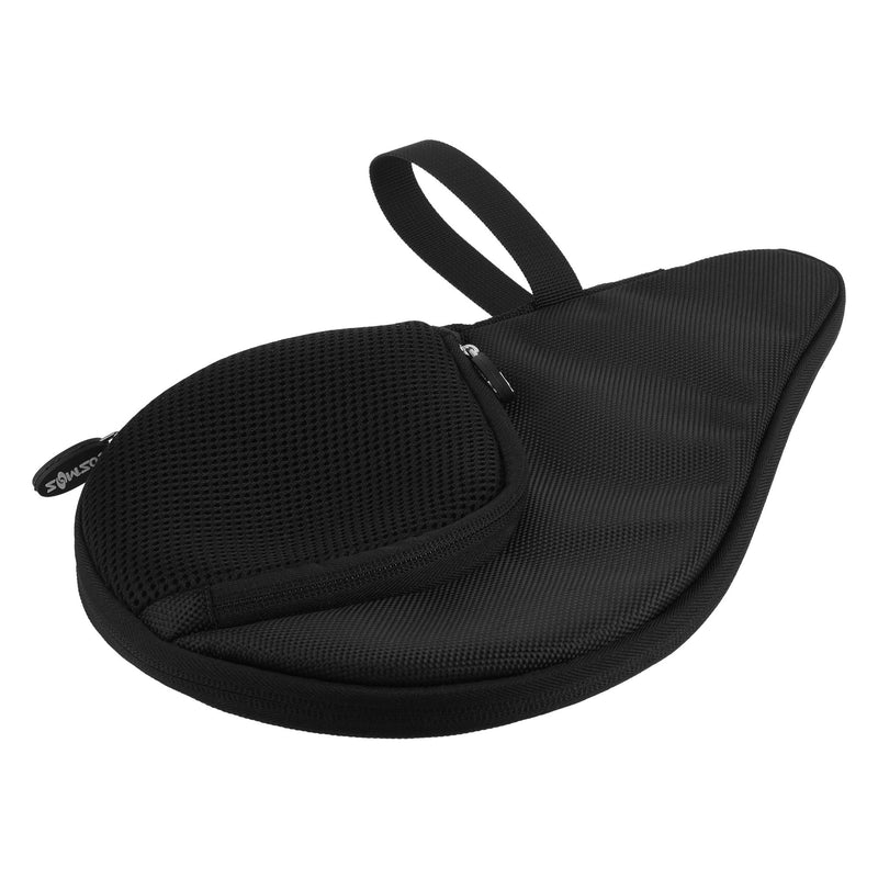 [AUSTRALIA] - CM Table Tennis Racket Case Cover Ping Pong Paddle Carry Bag with Ball Storage Pocket For 1 Paddle 