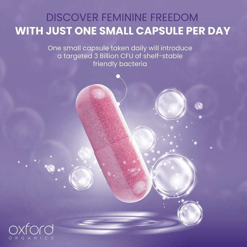Advanced Probiotics for Women | Scientifically Formulated Vaginal Probiotics, Intimate Flora & UTI | Crafted with 3 Billion Bacterial Cultures - 100 Billion CFU/g Source | Made in UK (180 Capsules) 180 Count (Pack of 1) - BeesActive Australia