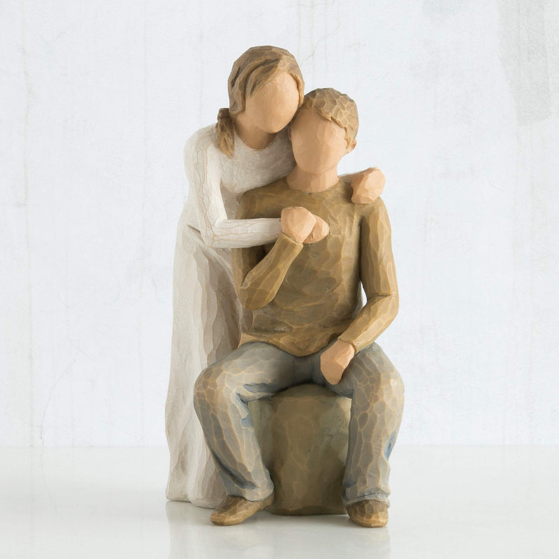Willow Tree You and Me, Sculpted Hand-Painted Figure Natural - BeesActive Australia