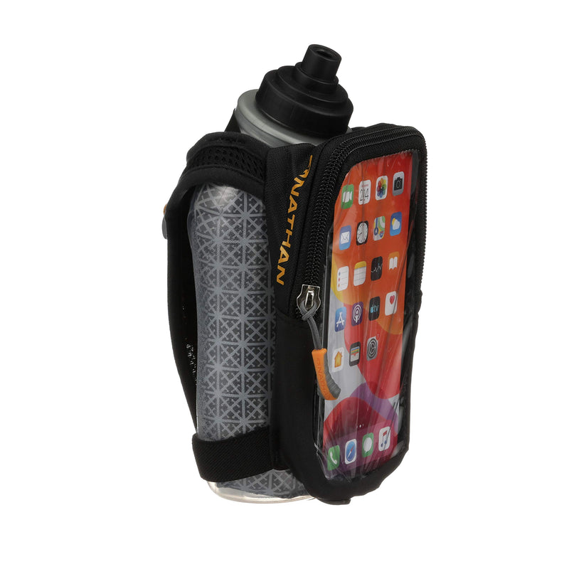 Nathan Handheld Water Bottle and Phone Case for Running/Walking. Insulated 18 oz, Hand Held Strap SpeedView Flask. Hydration Pack for Runners - BeesActive Australia