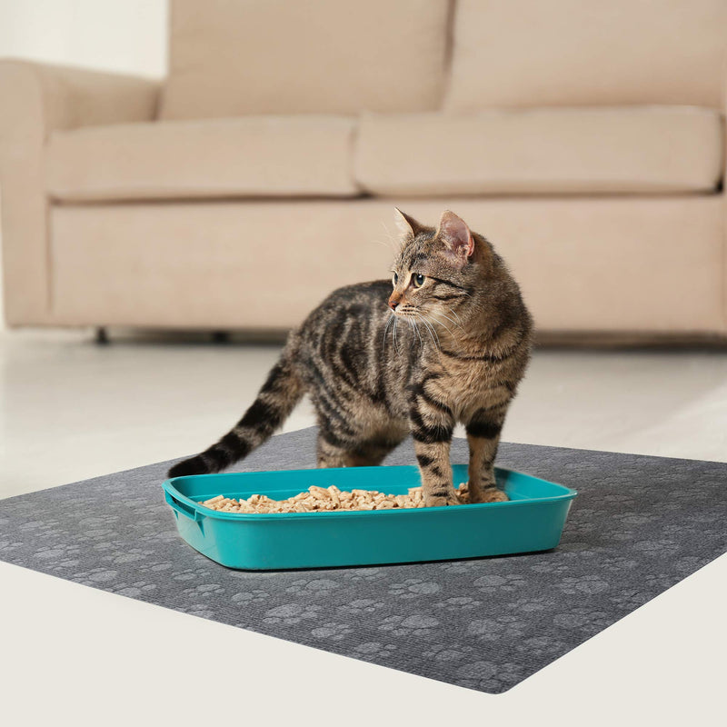 Americat Company Cat Litter Mat - Machine Washable, Waterproof & Made in USA - Traps Litter from Litter Boxes and Cats' Paws - 29 x 32 Inches - BeesActive Australia