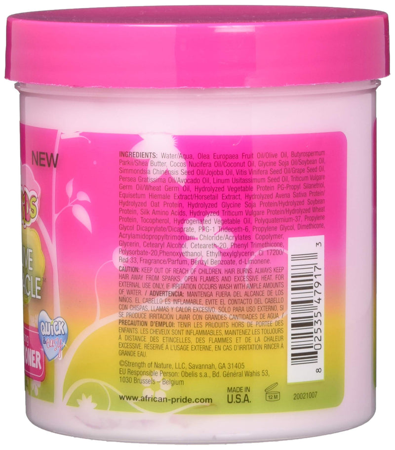 African Pride Dream Kids Olive Miracle Detangling Moisturizing Leave-In Conditioner, 425 gram - BeesActive Australia