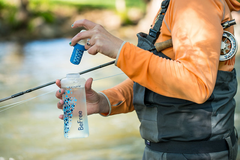 Katadyn BeFree 0.6L Water Filter, Fast Flow, 0.1 Micron EZ Clean Membrane for Endurance Sports, Camping and Backpacking (8019639) - BeesActive Australia