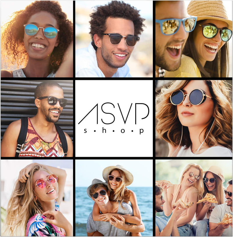 Reading Sunglasses Glasses +1.0 +1.5 +2.0 +2.5 +3.0 +3.5 +4.0 Men's Women's Sun Readers Retro Vintage Style by ASVP Shop Brown 1.0 x - BeesActive Australia