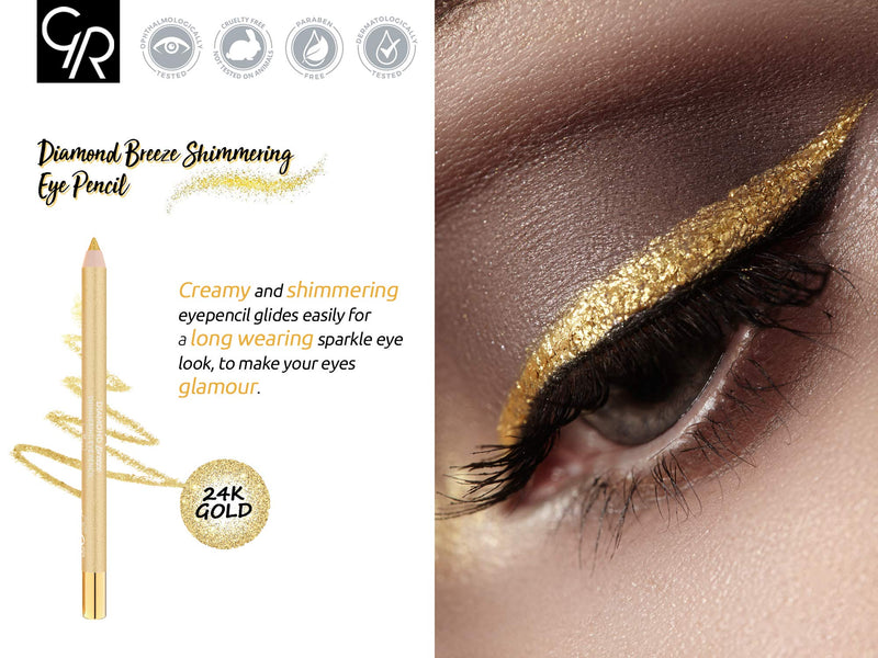 Golden Rose Diamond Breeze Shimmering Eye Pencil Set of 3 - BeesActive Australia