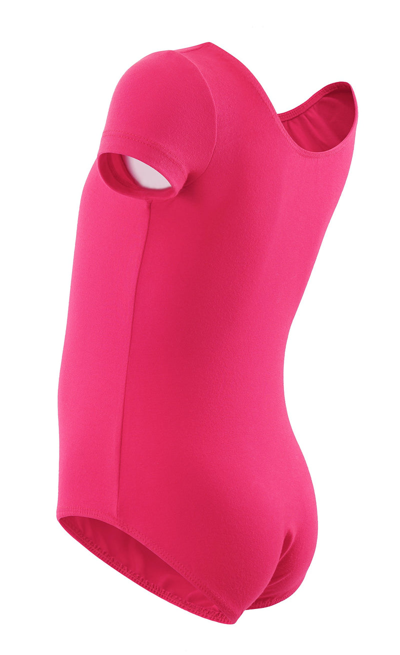 [AUSTRALIA] - WEGETIT Leotards for Girls Ballet Dance Toddler Gymnastics Hot Pink (2-4 Years) 