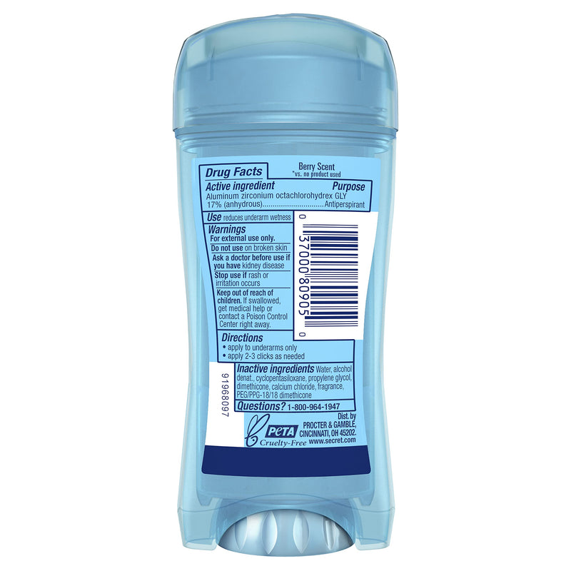 Secret Scent Expressions So Very Summerberry Clear Gel Antiperspirant/Deodorant, 160ml (Pack of 2), So Very Summerberry, 150ml - BeesActive Australia