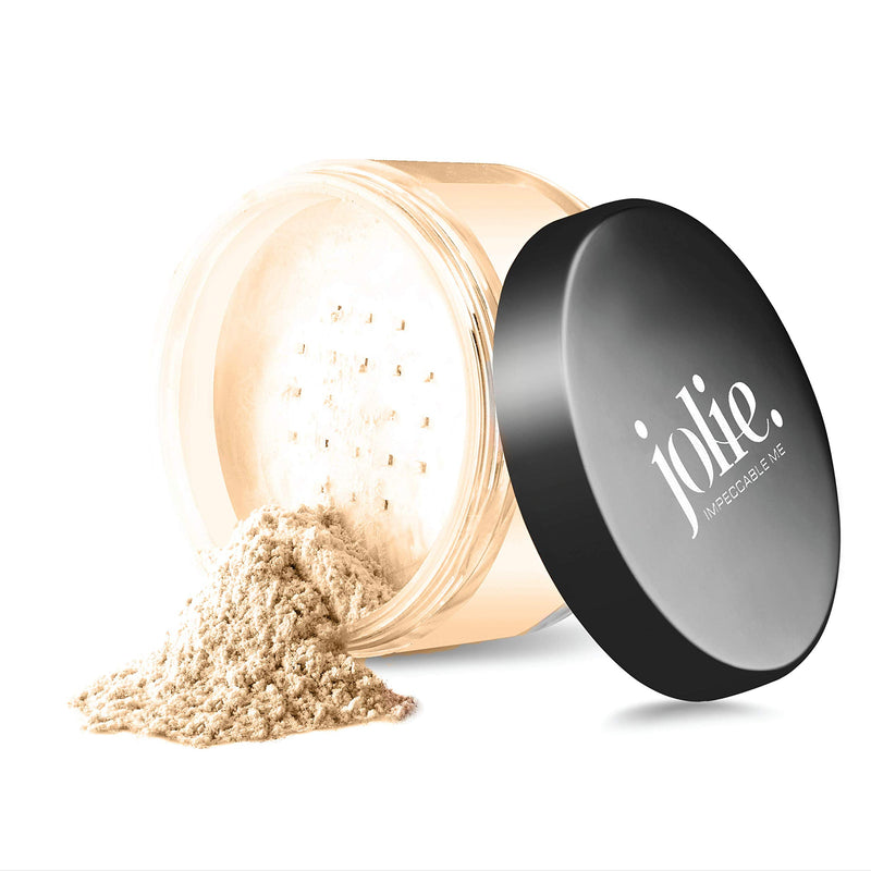 Jolie Loose Translucent Face Powder - Ultra Fine, Silky Makeup Setting Powder (Bare) Bare - BeesActive Australia