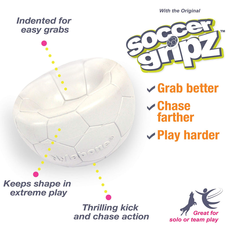 Nylabone Power Play Sports Fetch Toys for Dogs l Dog Toys for The Ultimate Playtime Experience l Excersize Toys for Dogs Medium (1 Count) Soccer - BeesActive Australia