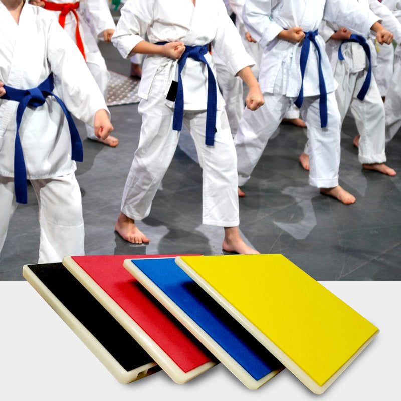 [AUSTRALIA] - Rebreakable Punching Boards, Taekwondo Karate and Martial Arts Board, Karate Breaking Board for Kids and Adults, Boxing Equipment and Karate Breaking Board Yellow/Easy 