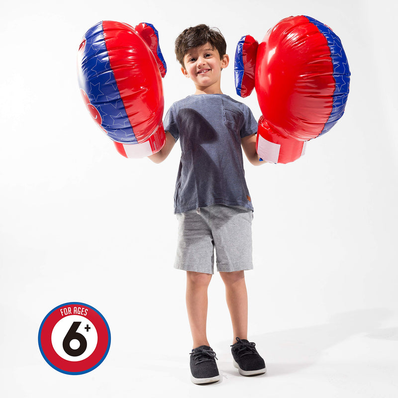[AUSTRALIA] - Franklin Sports Inflatable Boxing Gloves - Future Champs - Jumbo Inflated Size - 20 x 13.5 inches 