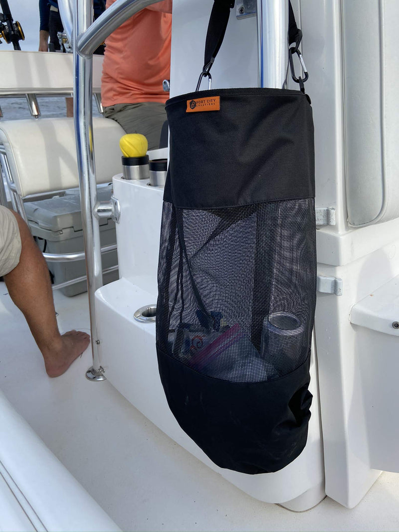 Port City Creations Portable Outdoor Mesh Trash Bag for Your Boat, Kayak, or Camper - BeesActive Australia