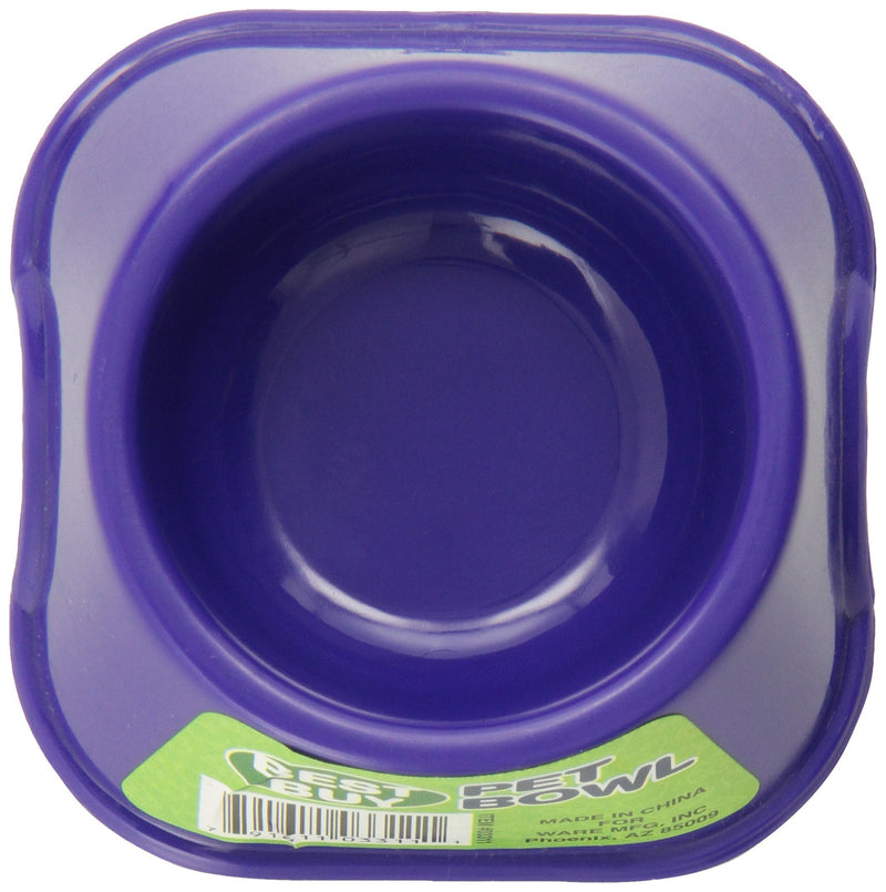 Ware Manufacturing Best Buy Plastic Pet Bowl for Small Pets - Small - BeesActive Australia