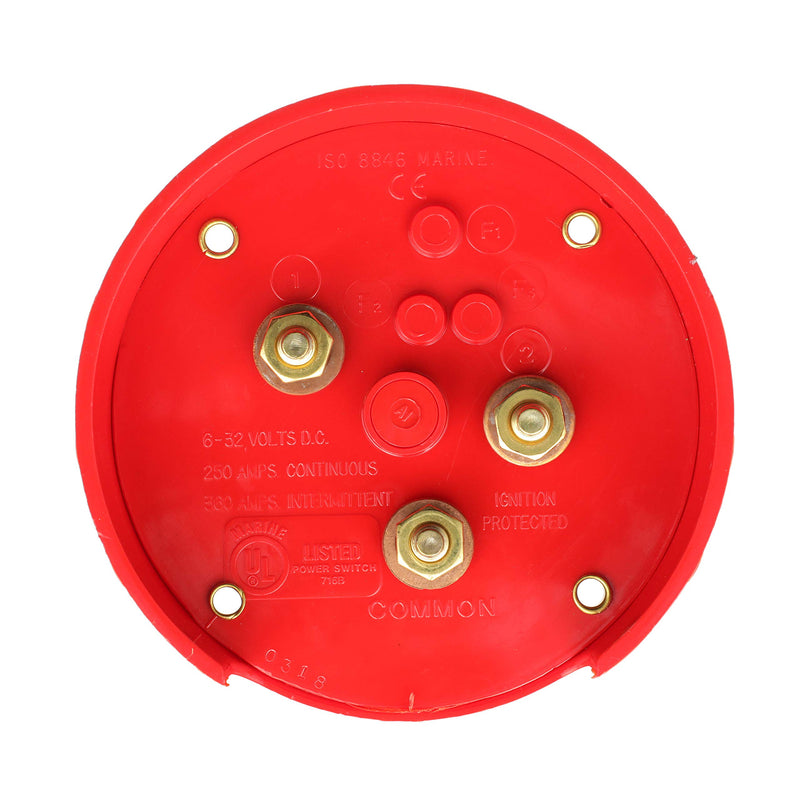 [AUSTRALIA] - Seachoice 11501 Battery Selector Switch, Red, One size 