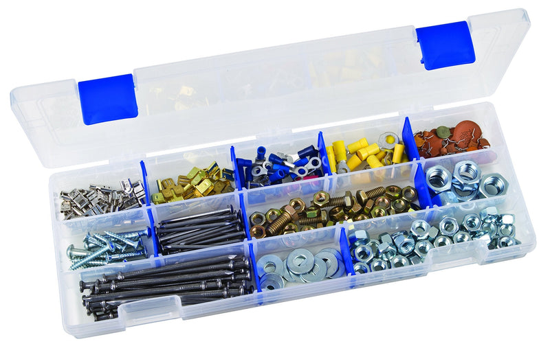Flambeau 3009 Tuff Tainer See-Through Storage Box, 3 Fixed Compartments, 9 Zerust Dividers - BeesActive Australia