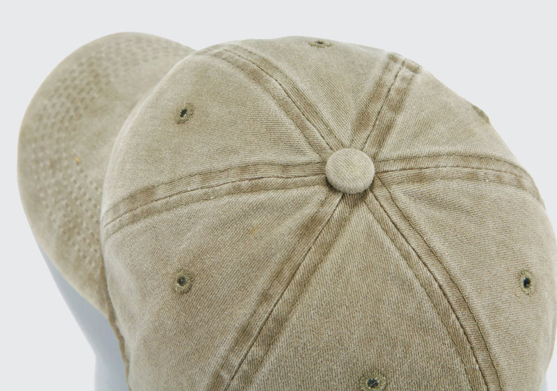 Edoneery Men Women Plain Cotton Adjustable Washed Twill Low Profile Baseball Cap Hat(A1008) A-khaki - BeesActive Australia