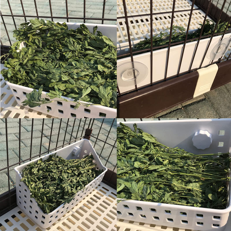 kathson Rabbit Hay Feeder Large Hay Manger Holder for Bunny Guinea Pig Chinchilla L(12.5*4.5*5.3 in) - BeesActive Australia