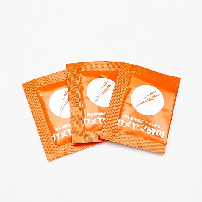 Kameyamado Kameyama Yeast, 0.08 oz (2 g) x 30 Packets, Mineral Vitamins - BeesActive Australia