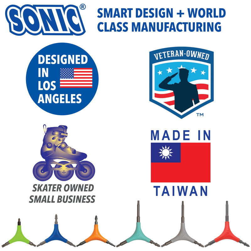 SONIC Gripz Inline Skate Tool - 6 Skate Tools in 1 - BeesActive Australia