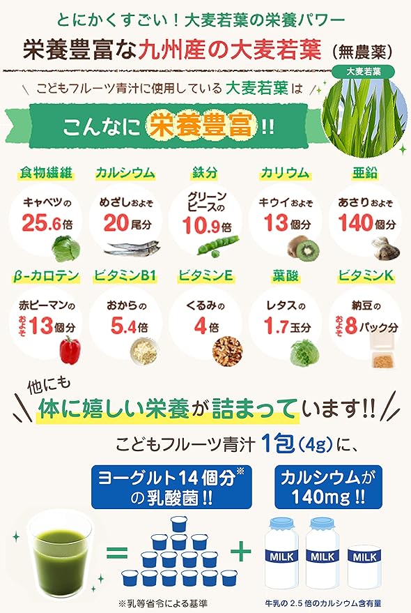 Children's fruit green juice, red green juice, 30 packets per box, granules, berry flavor, vegetables, iron deficiency, unbalanced eating, poor eating, growth, height, weight, nutrition, calcium, vita - BeesActive Australia