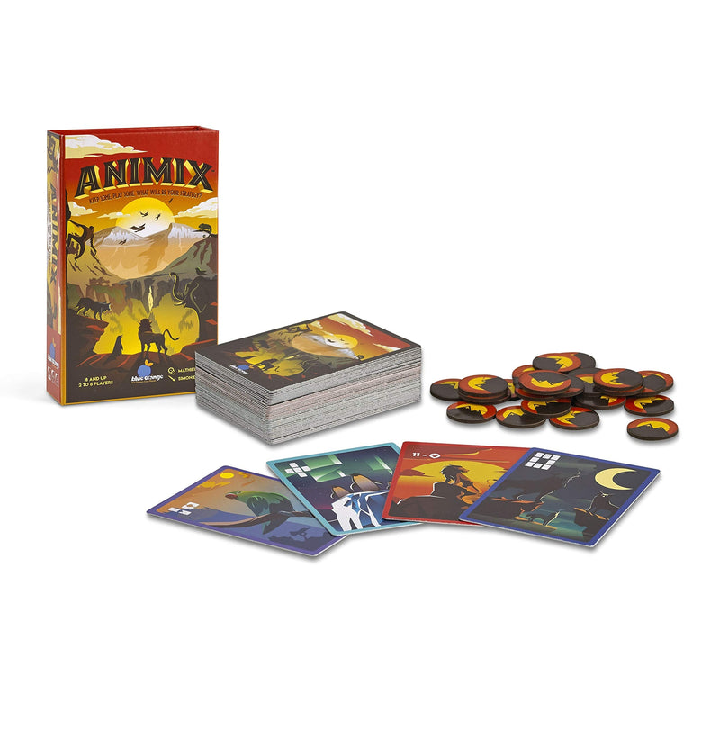 Blue Orange Games Animix- Strategy Card Game for 2 to 6 Players. Recommended for Ages 8 and up. - BeesActive Australia