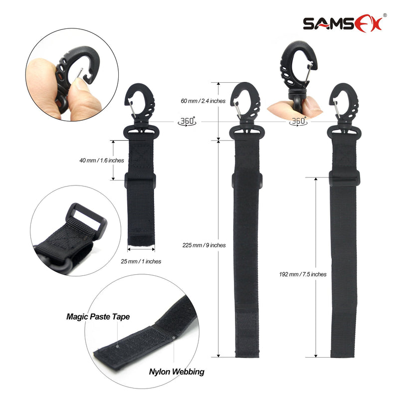 SAMSFX Kayak Paddle Holder Kayak Paddle Clip Kayak Paddle Storage Rack No Drilling - BeesActive Australia