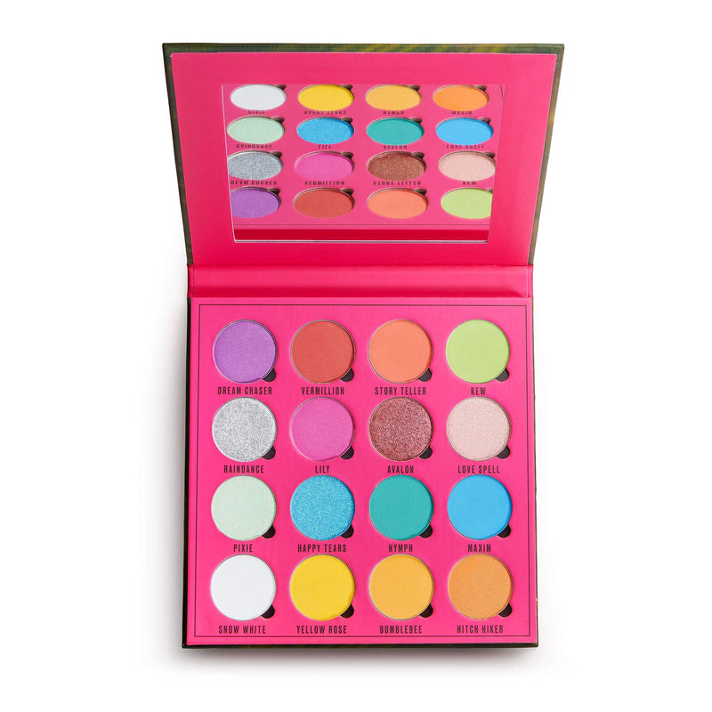 Makeup Obsession London, Rady, Eyeshadow Palette, Daydream, 16 Shades, 20.8g Daydream Shadow - BeesActive Australia