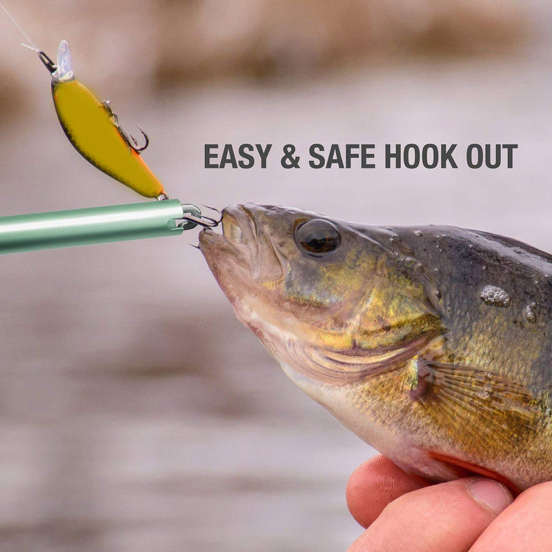 HAUSHOF Hook Remover+ Aluminum Fishing Pliers and Fish Lip Gripper - BeesActive Australia