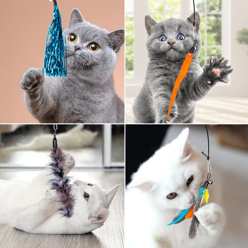 Interactive Cat Feather Toys Set A - BeesActive Australia