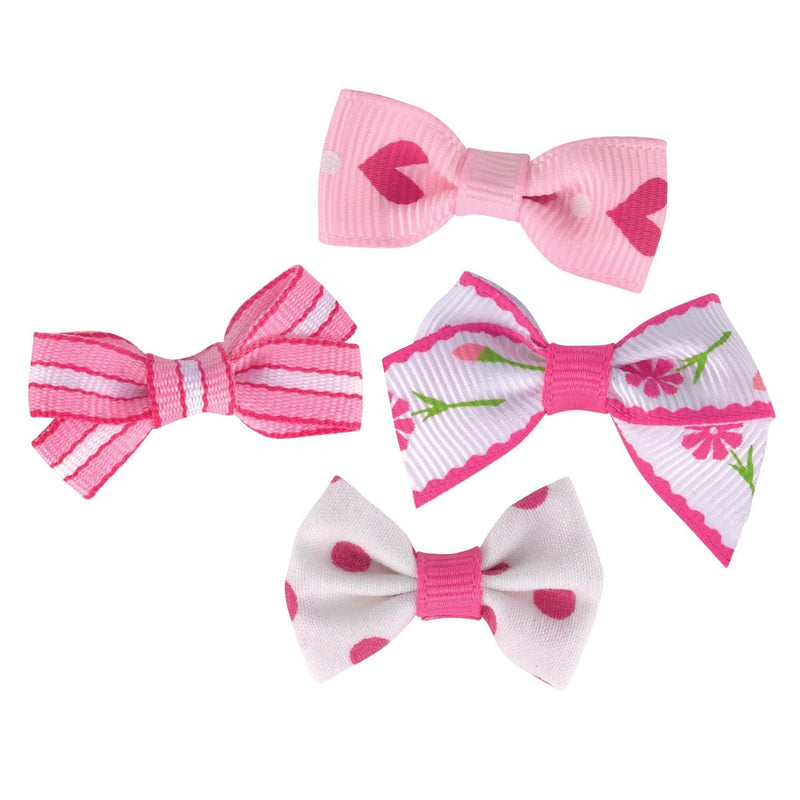 Aria Pretty In Pink Bows for Dogs, 48-Piece Canisters - BeesActive Australia