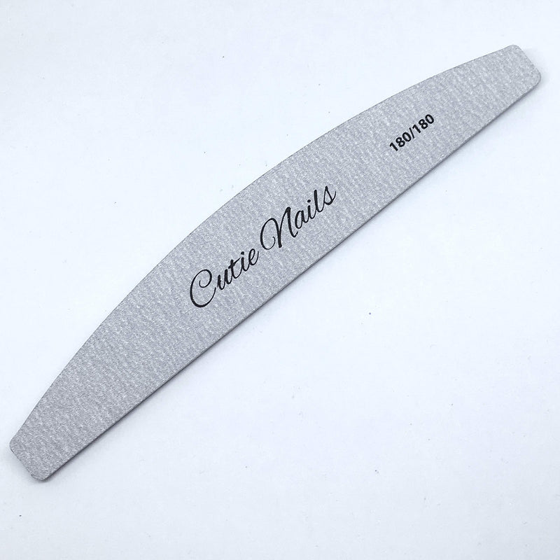 Nail File Professional Zebra 180 grit Acrylic Nail Files Heavy Duty for acrylic nails Japanese Coarse emery board durable manicure file for artificial nails 10pcs - BeesActive Australia