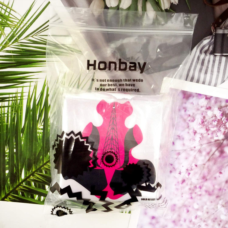 Honbay 100PCS Goldfish-Shaped Acrylic Nail/UV GEL Nail Extension Tips Form Guide Stickers - BeesActive Australia