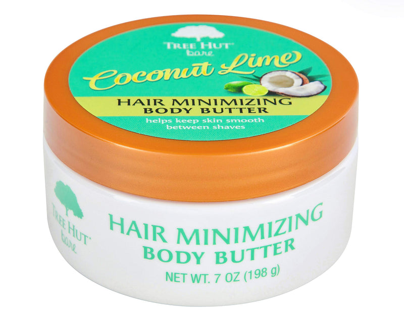 Tree Hut Bare Coconut Lime Hair Minimizing Body Butter, Basic, Coconut-Lime, 7 Fl Oz - BeesActive Australia