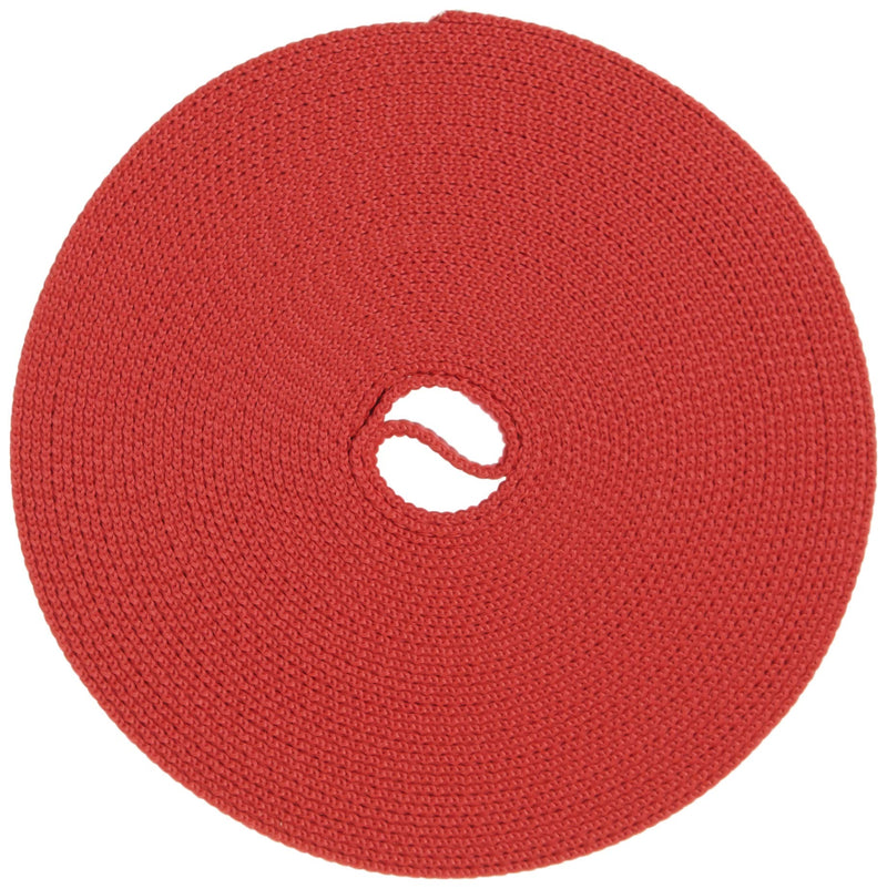Strapworks Heavyweight Polypropylene Webbing - Heavy Duty Poly Strapping for Outdoor DIY Gear Repair 1" x 25 yard Red - BeesActive Australia