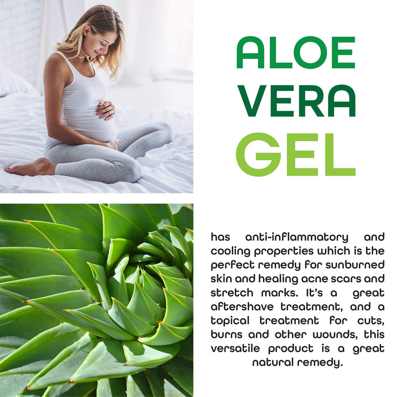 Pure Aloe Vera Gel - For Face & Dry Skin, After Bug Bite, Aloe Vera Gel Sunburn Relief, Aloe Vera Gel for Skin Moisturizer Packaging May Vary - BeesActive Australia