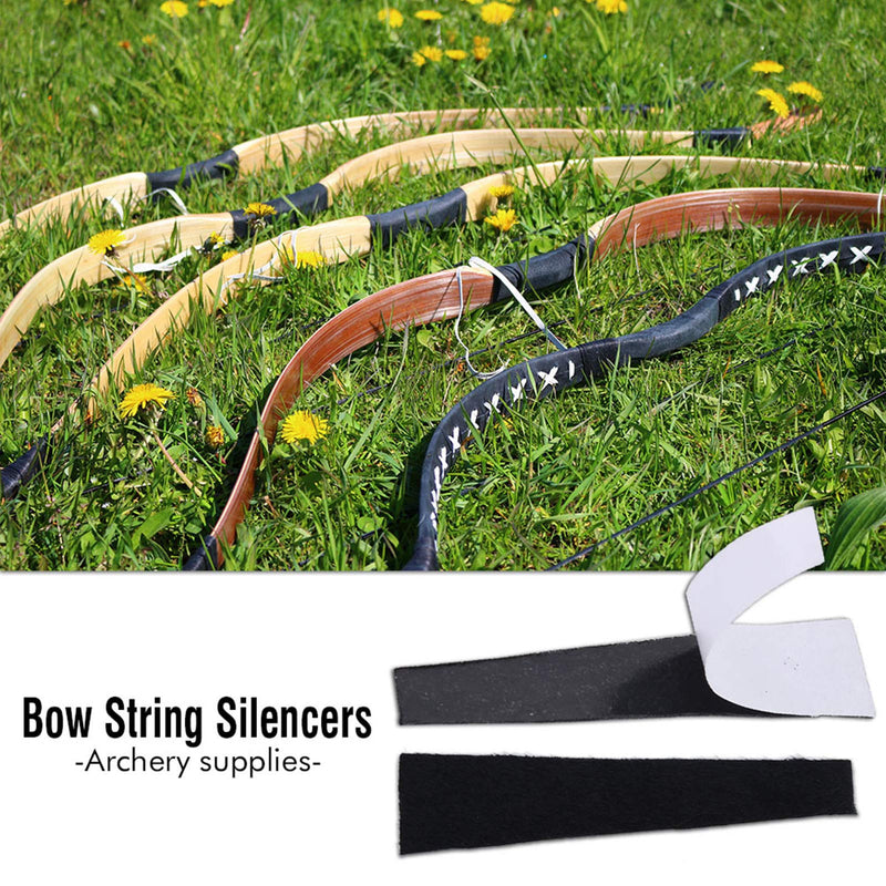 VGEBY Archery Limb Covers Recurve Bowstring Silencer Bow String Groove String Dampener - BeesActive Australia